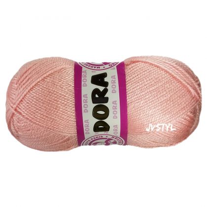 Příze DORA 100g, světle růžová