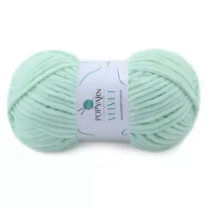 Pletací příze Velvet mint 100g