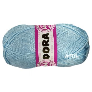 Příze DORA 100g, nebeská modř