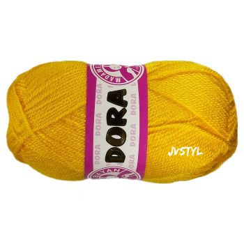 JVStyl  Příze DORA 100g, sytě žlutá