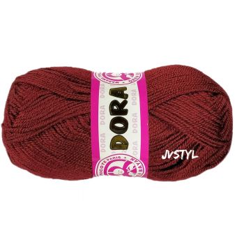 JVStyl  Příze DORA 100g, bordó