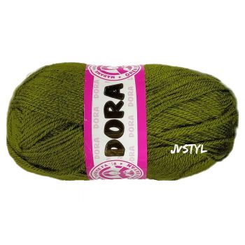 JVStyl  Příze DORA 100g, Khaki