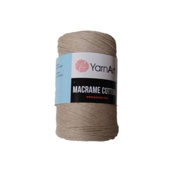 Pletací příze Macrame Cotton 250g béžová