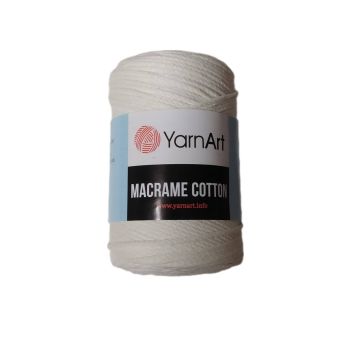 Pletací příze Macrame Cotton 250g smetanová