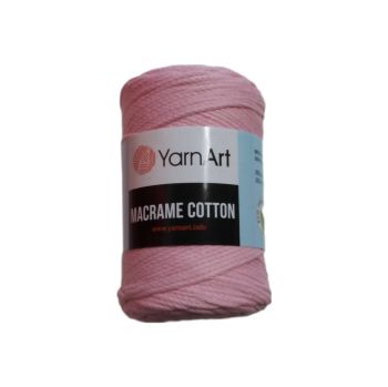 EU  Pletací příze Macrame Cotton 250g světle růžová