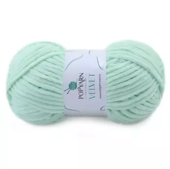 Pletací příze Velvet mint 100g